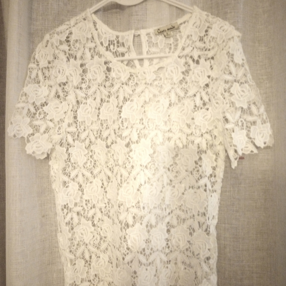 White Lace shirt